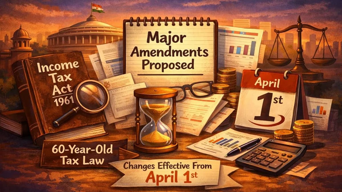 Income Tax Act 2025 takes effect from April 1, replacing 1961 law